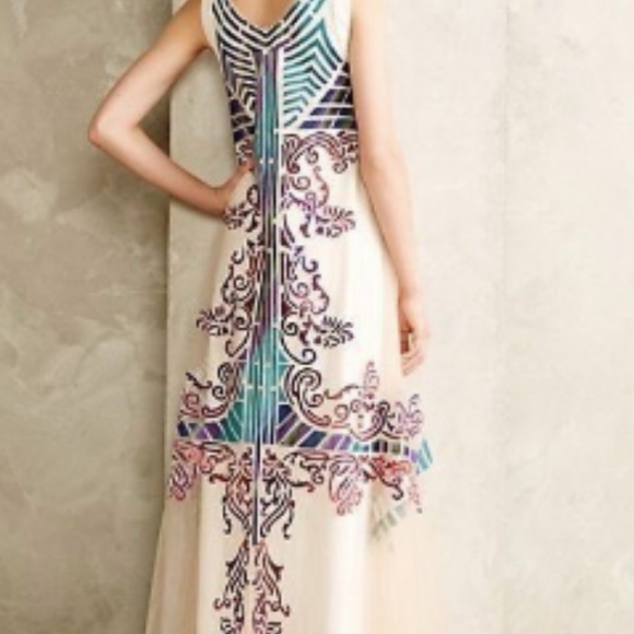 Anthropologie Glacia Gown 02 Bhldn Geisha Wedding - Picture 6 of 6